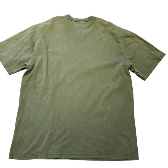 Carhartt Original Fit Mens XL Olive Green Short Sleeve T Shirt - Picture 3 of 5
